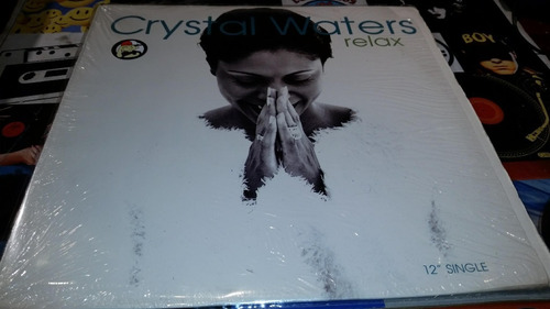 Crystal Waters Relax Vinilo Maxi Usa Muy Buen Estado 1995