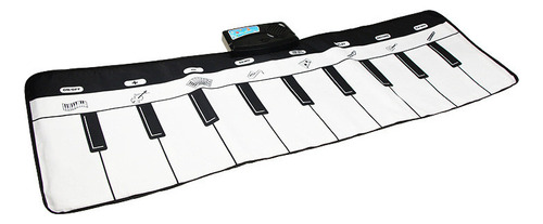 Un Piano Electrónico, Tapete Para Tocar Música Musical Con E