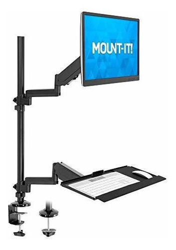 ¡móntalo! Soporte De Escritorio Para Monitor De Pie Para Sen