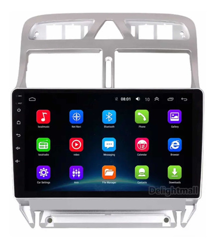 Radio Navegación Pantalla Android Peugeot 307