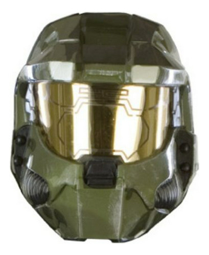 Halo 3 Master Chief Deluxe Máscara De Dos Piezas