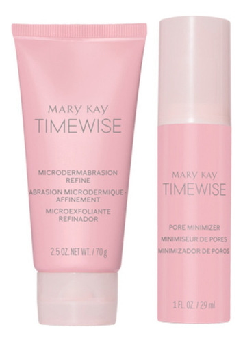 Set Microexfoliacion Plus Mary Kay. Refina Y Minimiza Poros