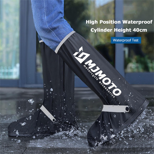 Cubiertas Altas Zapatos Lluvia Moto, Impermeables, Reutiliza
