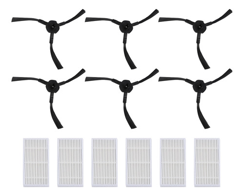 6 Cepillos Laterales, 6 Kits De Filtros Hepa Para Chuwi Ilif