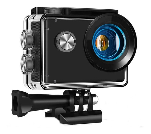 Cámara deportiva Dragon Touch Vision 4 4K NTSC/PAL negra