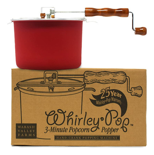 Original Whirley-pop Popcorn - Nylon Gear - Rojo