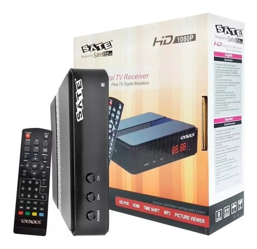 Decodificador Tda Sintonizador Tv Digital Conversor Isdb-t