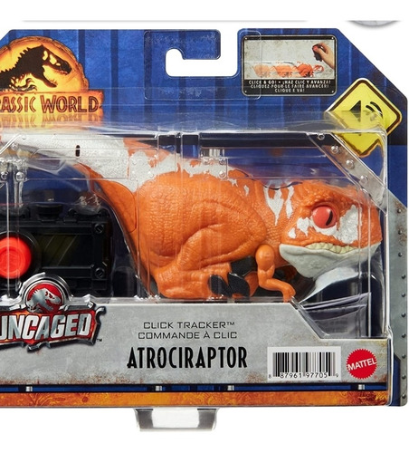 Velociraptor Jurassic World Uncaged Clik Naranje