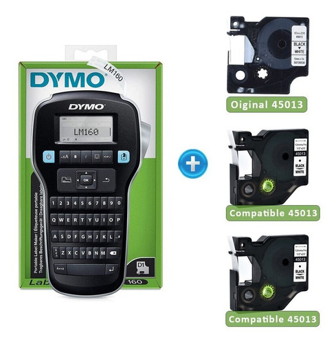 Etiquetadora Dymo Lm160 Lm-160 Lm-160 Con 4 Piezas 45013
