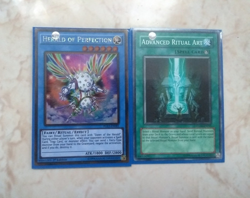 Yu-gi-oh! Herald Of Perfection 1st Edition Ultra Gold 