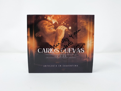 Carlos Cuevas Antología En Cuarentena Autografiada