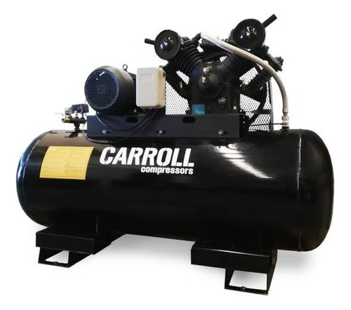 Compresor 500 Litros 10hp Trifásico 220v Carroll H5003610t