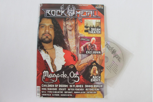 Gusanobass Revista Rock Metal 1 Mago De Oz Cd Judas Arch Ene