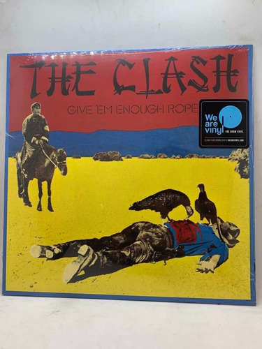 The Clash Give em Enough Rope Vinilo Nuevo Sellado