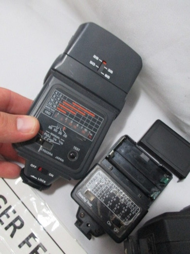 Lote Com 3 Flash Para Camera Fotografica Antiga