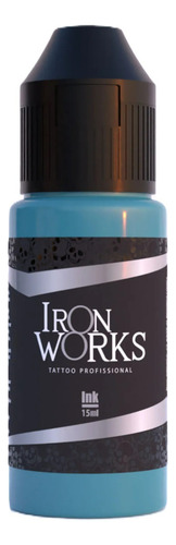 Tinta Tattoo 15ml Todas As Cores Cor Tatuagem Micro Cor Azul Metálico