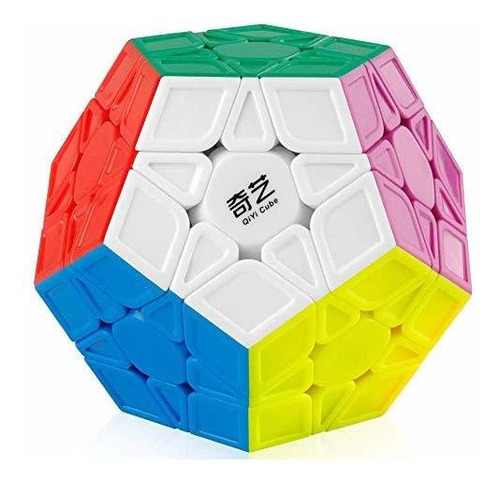 Coogam Qiyi Megaminx Cube Esculpido Sin Pegatina 3x3 51fvf