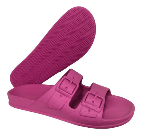 Chinelo Slide Birken Brizza Arezzo Pink Original Z19006-0001