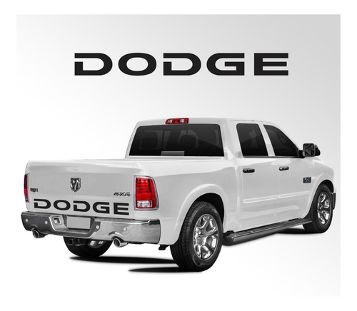 Adesivo Dodge Ram Caçamba Tampa Traseira Cmba09