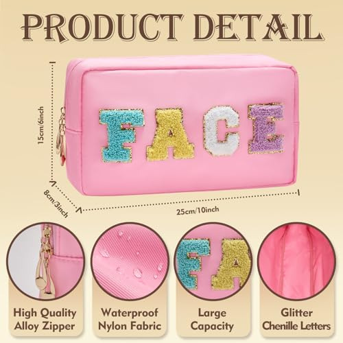 Bolsa De Maquillaje Stoney Clover Preppy Patch Varsity Lette