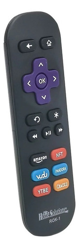 Control Remoto Smart Tv Roku 1/2/3 Home Solutions Rok-1