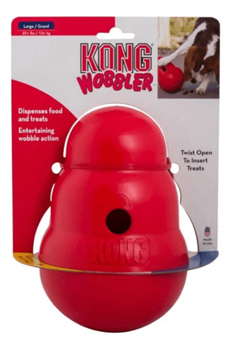 Kong® Juguete Dispensador Wobbler Para Perros Small