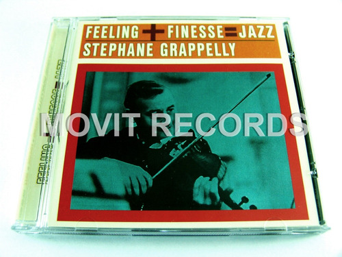 Stephane Grappelly Feeling + Finesse = Jazz Cd Ed 2004 Usa