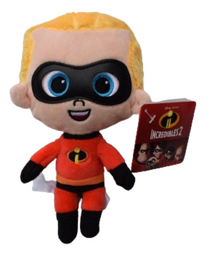 Peluche Muñeco Incredibles 2 Wabro 20 Cm Helen Dash Violet 