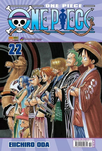 Mangá One Piece Volume 22 Panini Lacrado