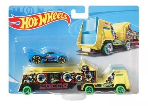 Trailer Super Rigs Hw Park N Play Hot Wheels Escala 164 B Envío Gratis