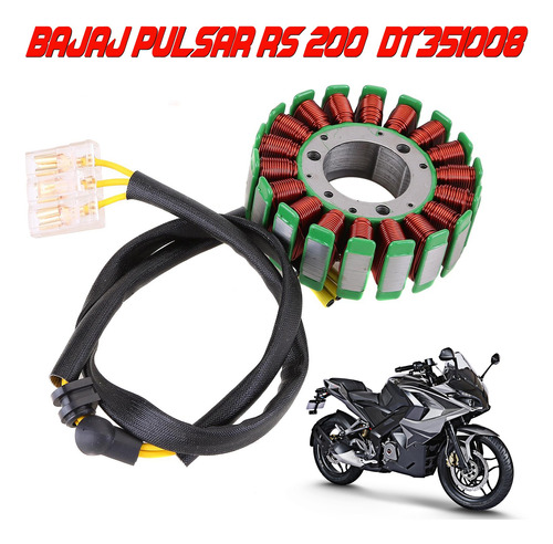 Estator Magneto Pulsar Rs200 Rs 200 Bajaj Original Calidad