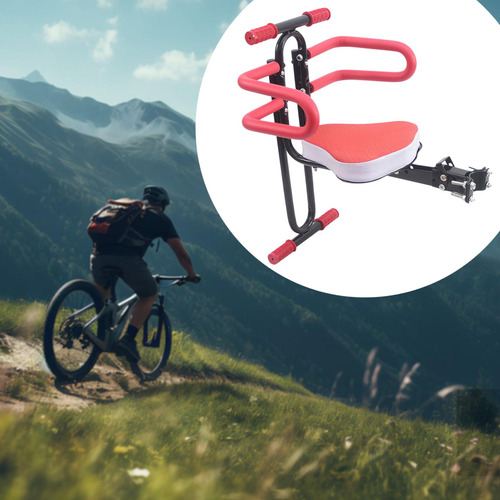 Asiento Para Niños En Bicicleta Cómodo Portador Portátil