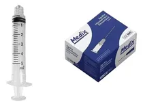 Comprar Kit 100 Seringas 5ml Bico Ll + 100 Agulhas HiPodérmicas