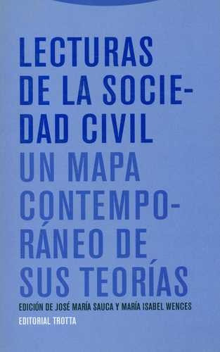 Libro Lecturas De La Sociedad Civil. Un Mapa Contemporáneo