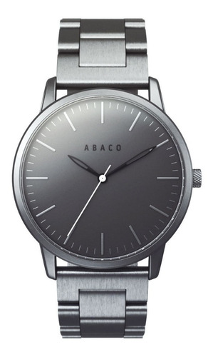 Reloj Abaco Stark Acero - Hombre Sumergible Color Gris