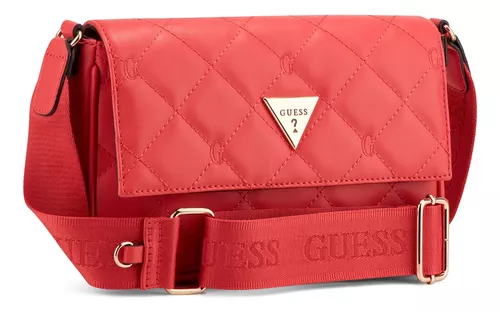 Bolsa Guess Factory Con 2 Asas Y Correa De Hombro Para Mujer Acabado de los  herrajes Niquel Color Rosa Color de la correa de hombro Rosa Diseño de la  tela Liso