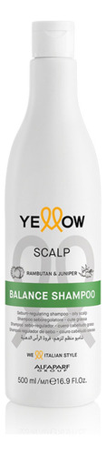 Shampoo Para Cabelos Oleosos Yellow Scalp Balance 500ml