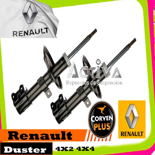 Amortiguador Kit X2 Delanteros Renault Duster 4x2 4x4