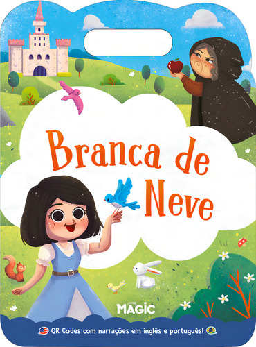 Branca De Neve - Com Qr Code De Narrações Em Inglês E Português