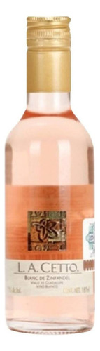 Pack De 6 Vino Rosado L.a. Cetto Blanc De Zinfandel 187 Ml