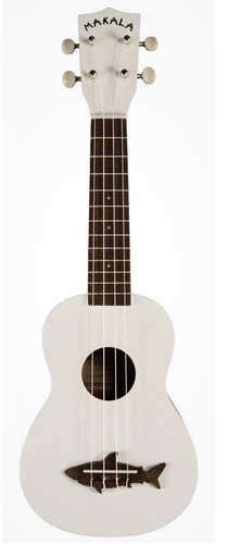 Ukulele Soprano Ukelele Kala Makala Shark Tiburon Mk-ss/wht