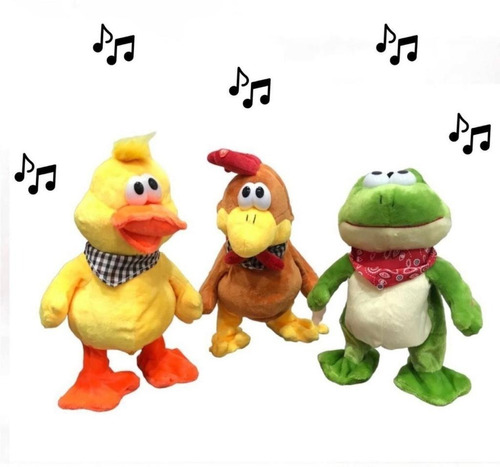 Juguete Peluche Bailarín Con Movimientos Y Sonidos