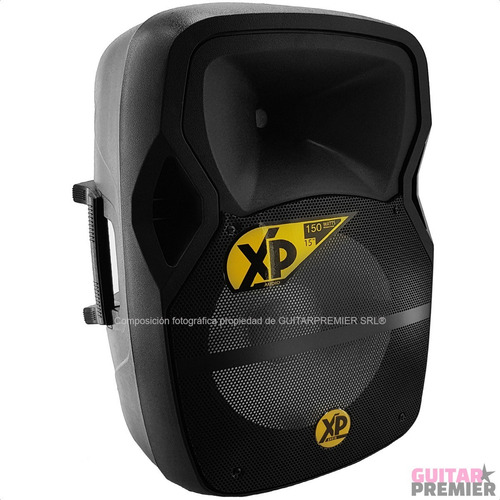 Imagen 6 de 8 de Combo Bafle Activo Bluetooth + Pie Microfono Cable 150w Rms