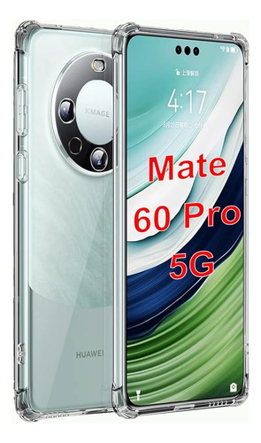 Funda Para Huawei Mate 60 Pro Clear Tpu Transparente Suave