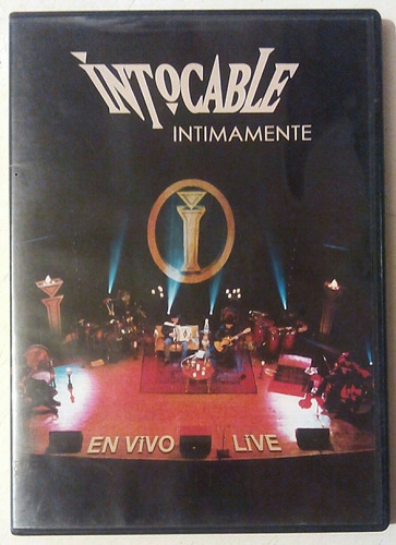 Dvd Intocable Intimamente Seminuevo