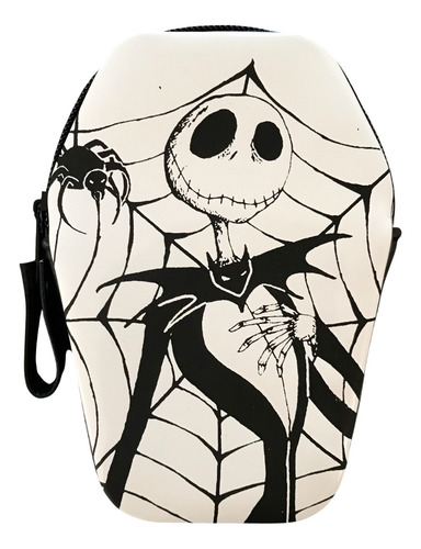 Monedero Jack Skellington Ataúd Blanco