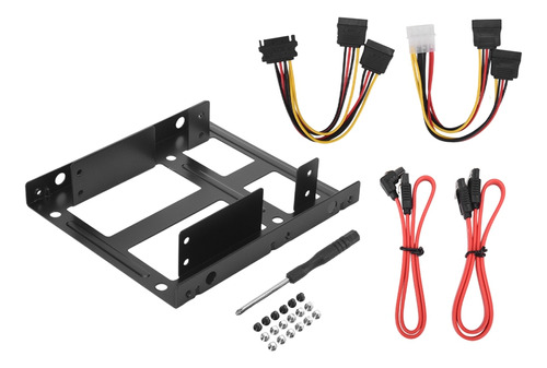 Soporte De Montaje Para Disco Duro Interno Dual Ssd De 3,5 A