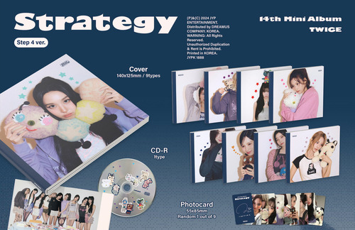 Twice - Strategy (step 4) - Digipack - Version A Elegir
