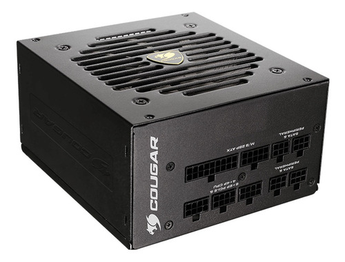 Fuente De Poder Cougar Gex750 80 Plus Gold 750 Watts