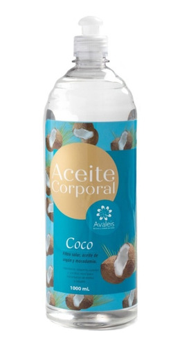 Aceite Corporal Avaleis 1000ml - mL a $43